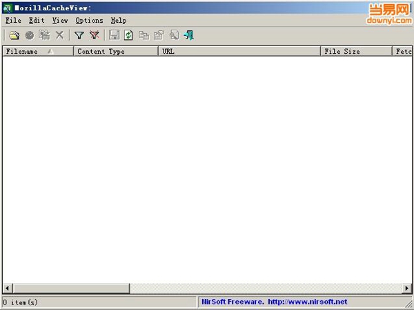 MozillaCacheView