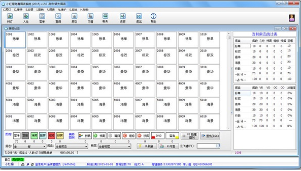 小红帽免费酒店管理系统
